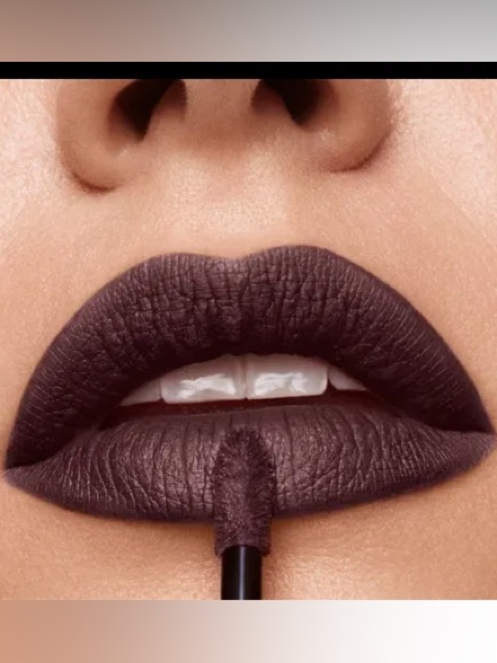 Upto 24 hours Liquid matte Lip Color - Cabernet with a bae